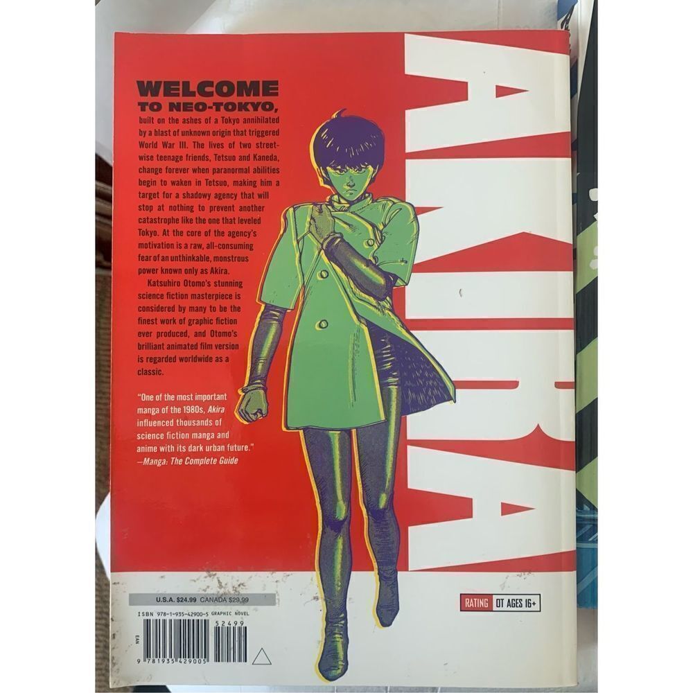 AKIRA Volumes 1-3🔥 Graphic Novels, Manga by Katsuhiro Otomo (First Ed., 2000) - Picture 5 of 7